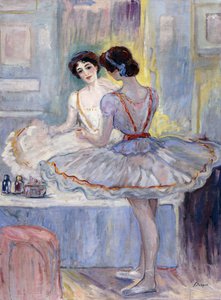Fräulein Zambelli in ihrer Garderobe von Henri Lebasque