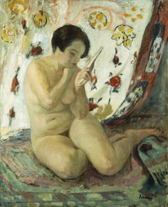 Akt mit Spiegel, 1925-1930