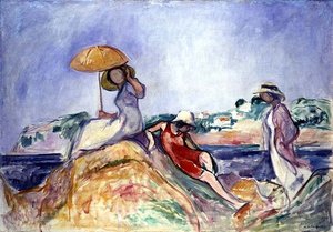 Frauen am Meer, ca. 1910