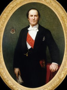 Porträt von Georges-Eugène Baron Haussmann von Henri Lehmann