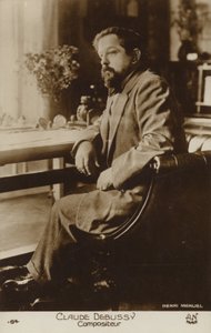 Claude Debussy, französischer Komponist (1862-1918) von Henri Manuel