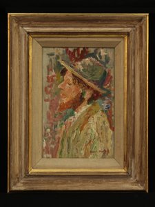 Selbstporträt, ca. 1900 von Henri Martin