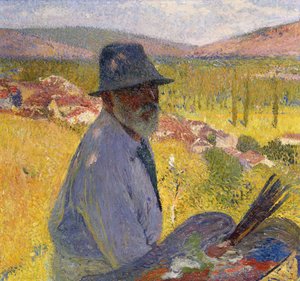 Selbstporträt in La Bastide-du-Vert, 1905