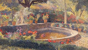 Der zentrale Teich im Marquayrol Park von Henri Martin