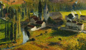 Die befestigte Stadt Grün von Henri Martin