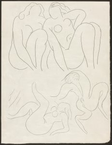 Ein Faun am Nachmittag, Platte fünfzehn aus Poesies de Mallarmé von Henri Matisse