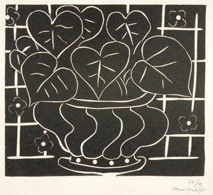 Schale mit Begonien I von Henri Matisse