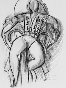 Tänzerin ruht in einem Sessel von Henri Matisse