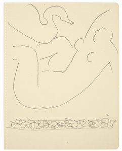 Studie (Leda und der Schwan) von Henri Matisse