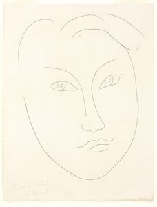 Gesicht eines jungen Jungen von Henri Matisse