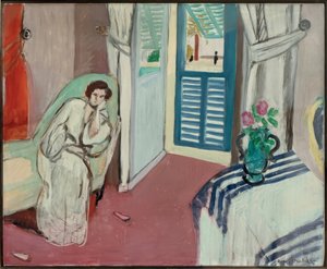 Frau auf dem Sofa von Henri Matisse