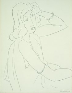 Frau mit Armbändern von Henri Matisse