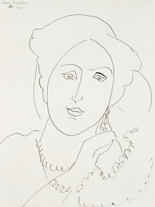Kopf von Henri Matisse