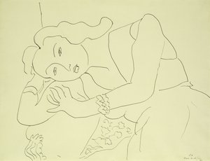 Kopf einer Frau von Henri Matisse