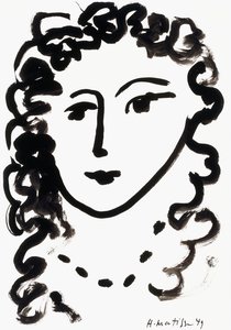 Kopf einer Frau von Henri Matisse