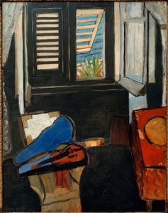 Interieur mit Violine von Henri Matisse