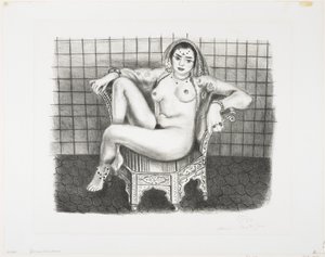 Junge Hindu - Sitzende Odaliske von Henri Matisse
