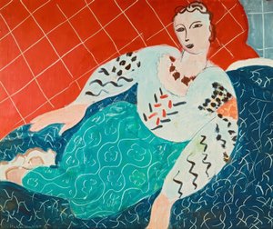 Die rumänische Bluse (persisch) von Henri Matisse