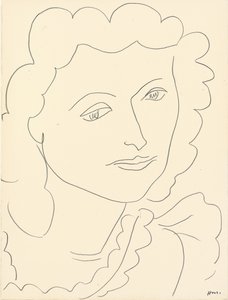 Großer Kopf (Lucienne) von Henri Matisse