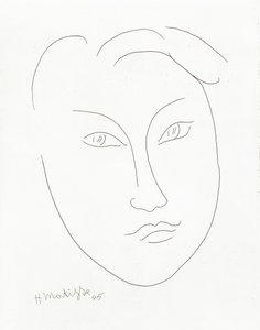 Maske eines jungen Jungen von Henri Matisse