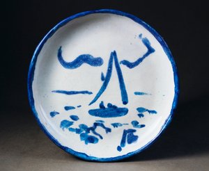 Nautisch gestaltete Schale von Henri Matisse