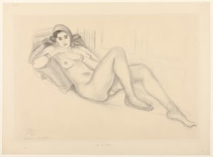 Akt mit Turban von Henri Matisse