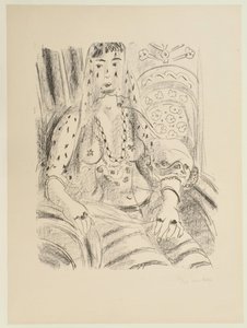 Verschleierte Odaliske von Henri Matisse