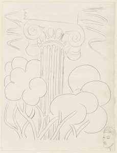 Mehrere Sonette: "A la nue accablante...", Platte 29 aus Poesies de Mallarmé von Henri Matisse