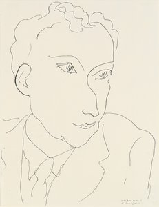 Porträt von Louis Aragon von Henri Matisse