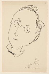Porträt von Paul Léautaud von Henri Matisse