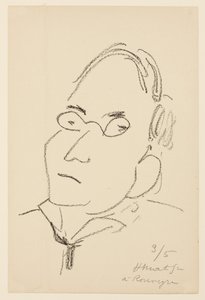 Porträt von Paul Léautaud von Henri Matisse
