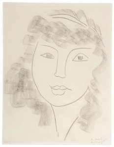 Porträt einer Frau von Henri Matisse