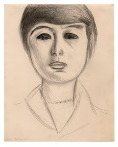 Porträt einer jungen Frau (Elsa Glaser)