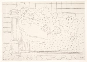 Ruhe, Figur mit Gika von Henri Matisse