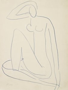 Sitzende weibliche Figur von Henri Matisse