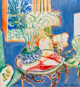 Kleines blaues Interieur von Henri Matisse