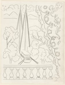 Soupir, Platte fünf aus Poesies de Mallarmé von Henri Matisse