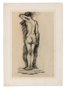 Stehender weiblicher Akt von hinten gesehen von Henri Matisse