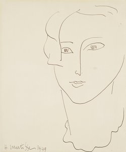 Frauenkopf von Henri Matisse