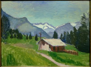 Die Savoyer Alpen 1901 von Henri Matisse