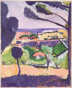 Blick auf Collioure und das Meer von Henri Matisse