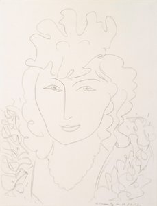 Frau mit Hut