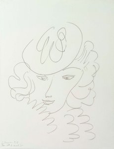 Frau mit Hut von Henri Matisse
