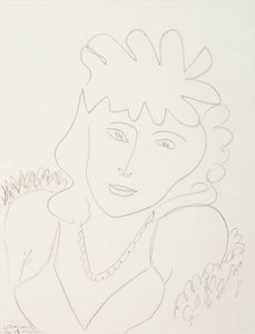 Frau mit Hut von Henri Matisse