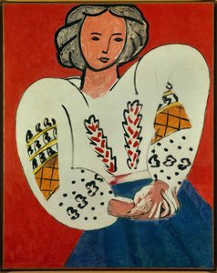 Die rumänische Bluse 1940 von Henri Matisse
