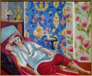Die Odaliske mit der roten Hose 1924 von Henri Matisse