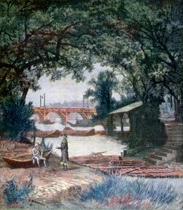 Akt eins von Thermidor, von Victorien Sardou, 1891 von Henri Meyer