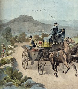 Angriff auf Georges 1er und Prinzessin Marie Madelaine