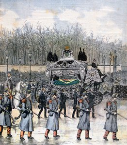 Beerdigung des Kaisers von Brasilien, 1891 von Henri Meyer