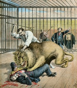Leon Eysette möchte fotografiert werden, 1895 (Illustration)